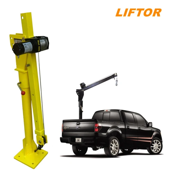 Elevador 500/1000kg 2000lbs Japão Hidráulico Móvel Elétrico Mini Pickup Jib RC Caminhão Portátil Guindaste Montado sobre Esteiras de Madeira Guindaste Aranha Ztc250V531 Preço para venda