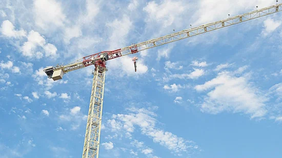  Nova lança máx. de 60m.  Carregar guindaste de torre em topless de 10 toneladas